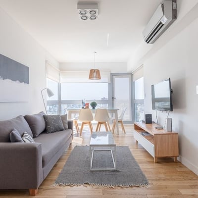 Аренда светлого, просторного апартамента с панорамным видом, 80 м², Нуньес, Буэнос-Айрес, Аргентина