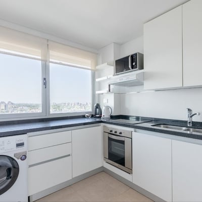 Аренда светлого, просторного апартамента с панорамным видом, 80 м², Нуньес, Буэнос-Айрес, Аргентина