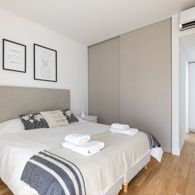 Аренда светлого, просторного апартамента с панорамным видом, 80 м², Нуньес, Буэнос-Айрес, Аргентина