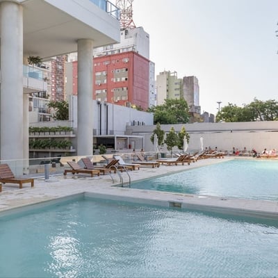 Аренда светлого, просторного апартамента с панорамным видом, 80 м², Нуньес, Буэнос-Айрес, Аргентина