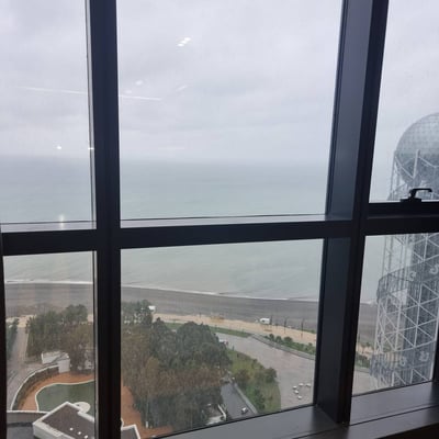 Premium apartment in Porta Tower complex with sea view for rent, 57 m², Batumi, Georgia