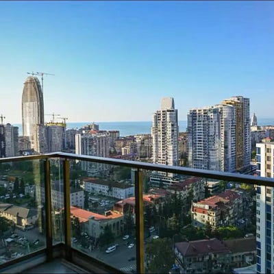 New, bright, clean apartment for rent, 36 m², Batumi, Georgia