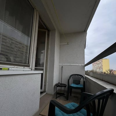 Location d'un studio chaleureux et meublé, Petržalka, Bratislava, Slovaquie