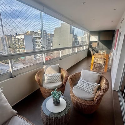 Alquiler de apartamento amplio y moderno con balcón, Palermo, Buenos Aires, Argentina