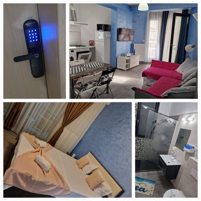 Alquiler de apartamento acogedor y completamente amueblado cerca de la playa, 50 m², Mamaia Sat, Constanța, Rumanía