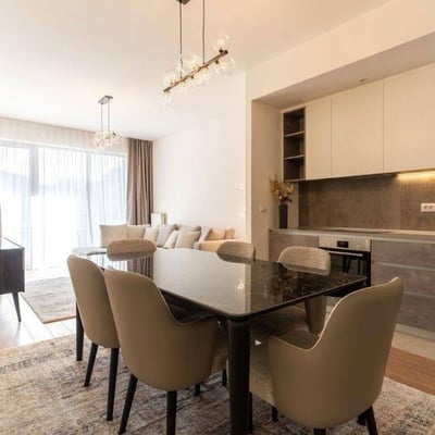 Location d'un appartement lumineux, 80 m², BW Aqua, Belgrade, Serbie