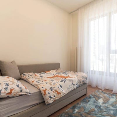 Location d'un appartement lumineux, 80 m², BW Aqua, Belgrade, Serbie