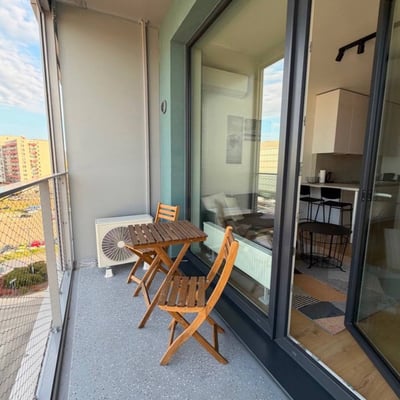 Location d'un appartement moderne et chaleureux à Olivia Residence, Bratislava, Slovaquie