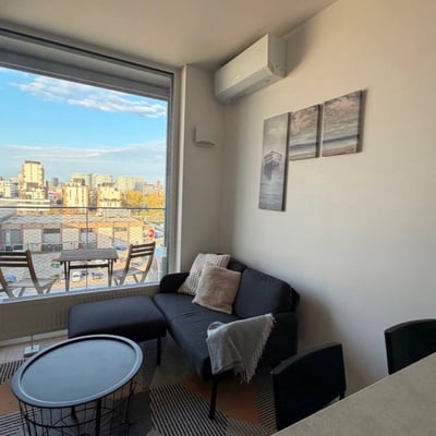 Location d'un appartement moderne et chaleureux à Olivia Residence, Bratislava, Slovaquie