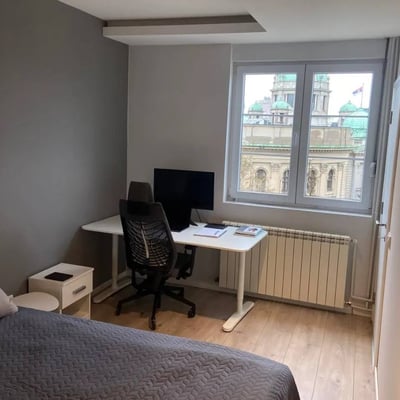 Location d'un appartement douillet, 43 m², Belgrade, Serbie
