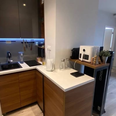 Location d'un appartement douillet, 43 m², Belgrade, Serbie