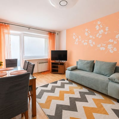 Alquiler de apartamento soleado y acogedor en una zona tranquila, 44 m², Varsovia, Polonia