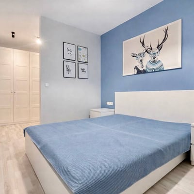 Spacious and furnished apartment for rent in a quiet area, 77 m², Warsaw, Poland