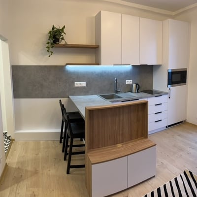 Аренда светлой и уютной квартиры 33 м², район Ружинов, Братислава, Словакия