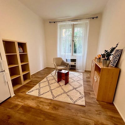 Alquiler de apartamento acogedor y compacto de 23 m², distrito de Strašnice, Praga, República Checa