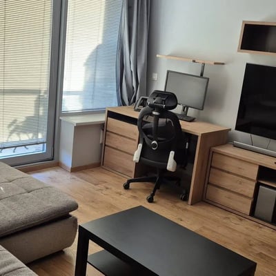 Rent a modern, stylish apartment with city view, 62 m², Nové Mesto, Bratislava, Slovakia