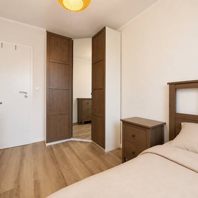 Vermietung einer hellen, komfortablen Wohnung, 50 m², Saska Kępa, Warschau, Polen