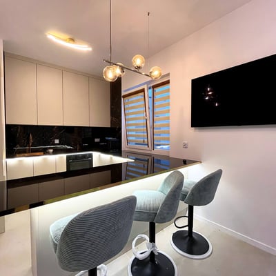 Аренда новой квартиры с террасой, 53 м², Мокотув, Варшава, Польша