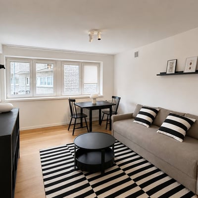 Rent of a bright, comfortable studio 30 m², City Center, Warsaw