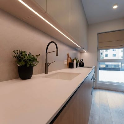 Rent of a modern, bright apartment 44 m² with terrace, Mokotów, Warsaw
