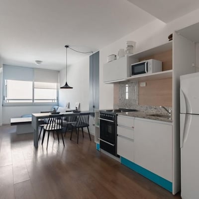 Bright Furnished Studio for Rent, Belgrano, Buenos Aires, Argentina