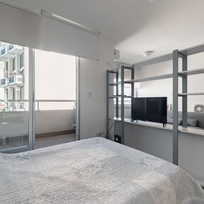 Bright Furnished Studio for Rent, Belgrano, Buenos Aires, Argentina