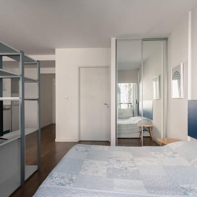 Bright Furnished Studio for Rent, Belgrano, Buenos Aires, Argentina