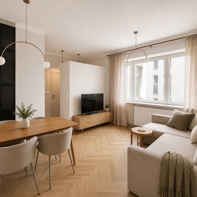 Neue Designer-Wohnung 50m² zur Miete, Stadtzentrum, Warschau, Polen