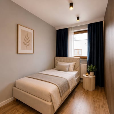 Designer Apartment 56m² for Rent, Mokotów, Warsaw, Poland