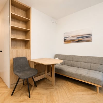 Cozy Apartment 45m² for Rent Near the Park, Saska Kępa, Warsaw, Poland