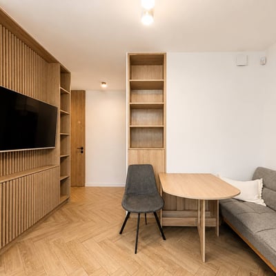 Cozy Apartment 45m² for Rent Near the Park, Saska Kępa, Warsaw, Poland