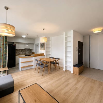 Modern and comfortable 80 m² apartment for rent with parking, Warsaw, Poland
