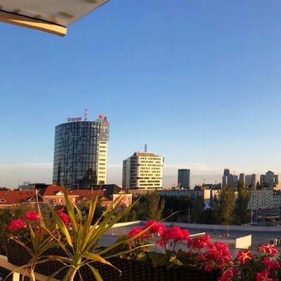Alquiler de estudio elegante y soleado de 25 m², Bratislava, Eslovaquia