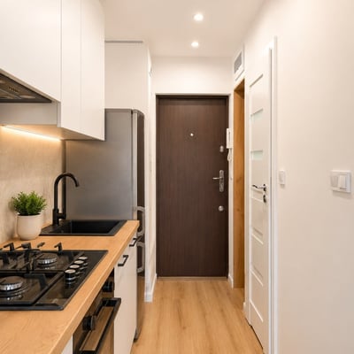 Studio confortable et lumineux à louer, Bielany, Varsovie