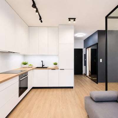 Modern and new 2-room apartment with parking, Wola, Warsaw