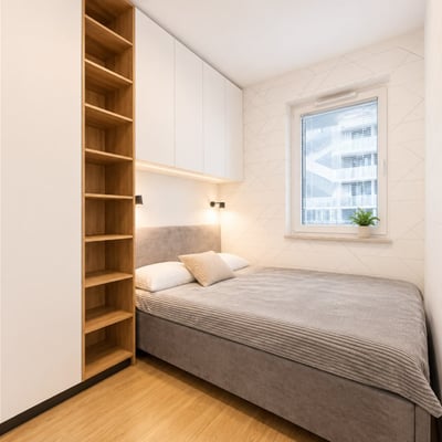 Modern and new 2-room apartment with parking, Wola, Warsaw