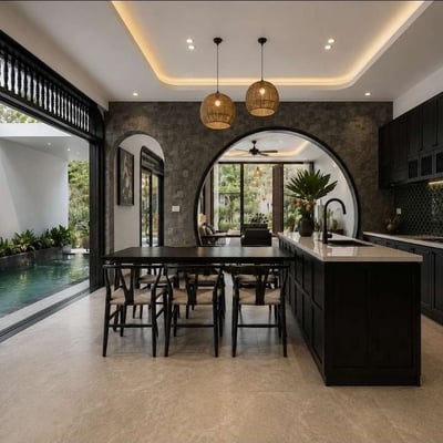 Villa moderna con piscina en alquiler, Da Nang, Vietnam
