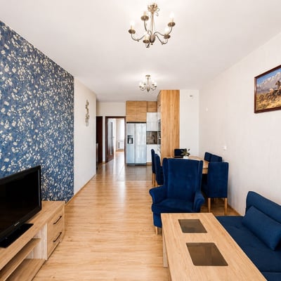 Spacious Apartment 60m² for Rent, Mokotów, Warsaw, Poland