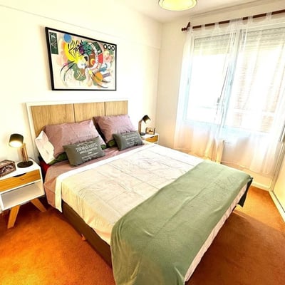 Аренда светлой уютной квартиры 55м² с балконом, Палермо, Буэнос-Айрес, Аргентина