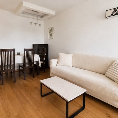 Bright Apartment 64m² for Rent Near Metro, Ursynów, Warsaw, Poland