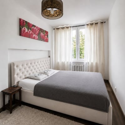 Bright Apartment 64m² for Rent Near Metro, Ursynów, Warsaw, Poland