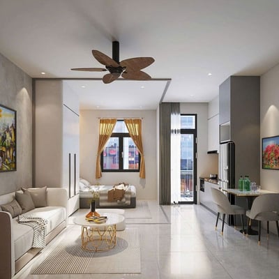 À louer : appartement moderne et meublé de 45 m², Son Tra, Da Nang, Viêt Nam
