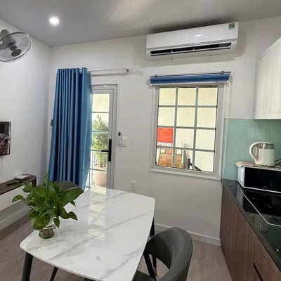 Long-term rental of a new and spacious apartment with a swimming pool in Da Nang, Vietnam