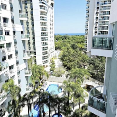 Alquiler a largo plazo de un dúplex, 106 m², en el distrito de Barra da Tijuca, Río de Janeiro, Brasil