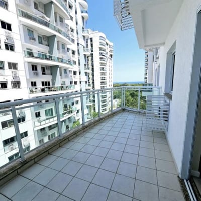 Alquiler a largo plazo de un dúplex, 106 m², en el distrito de Barra da Tijuca, Río de Janeiro, Brasil