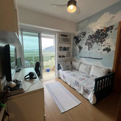 Langzeitmiete einer Wohnung, 140 m², in Barra da Tijuca, Rio de Janeiro, Brasilien