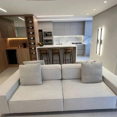 Long-term rental of a 3-bedroom apartment, 134 m², Barra da Tijuca, Rio de Janeiro, Brazil