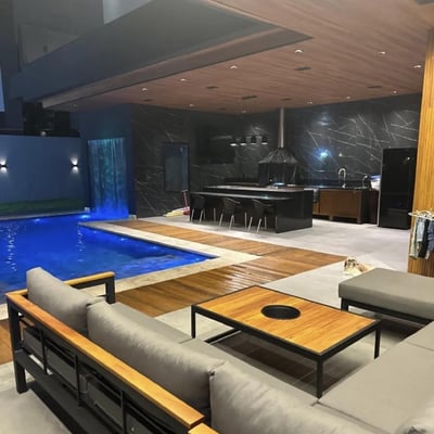 Location longue durée d’une maison, 5 chambres, 780 m², Barra da Tijuca, Rio de Janeiro, Brésil