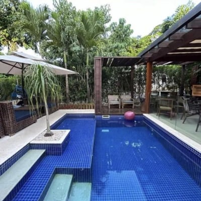 Location longue durée d’une villa, 500 m², à Barra da Tijuca, Recreio, Rio de Janeiro, Brésil