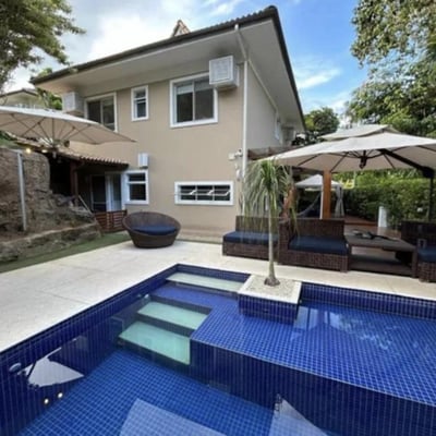 Location longue durée d’une villa, 500 m², à Barra da Tijuca, Recreio, Rio de Janeiro, Brésil